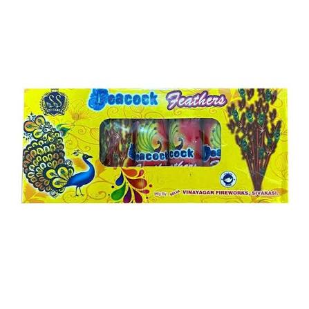 Peacock Feathers (2 Pcs)